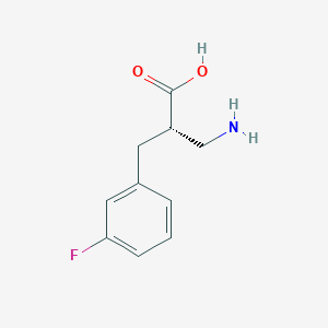 (S)-3-Amino-2-(3-fluorobenzyl)propanoic acid