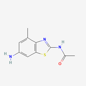 N-(6-Amino-4-methyl-benzothiazol-2-yl)-acetamide