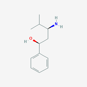 (1S,3S)-3-Amino-4-methyl-1-phenyl-pentan-1-ol