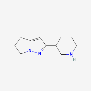 2-(Piperidin-3-yl)-5,6-dihydro-4H-pyrrolo[1,2-b]pyrazole