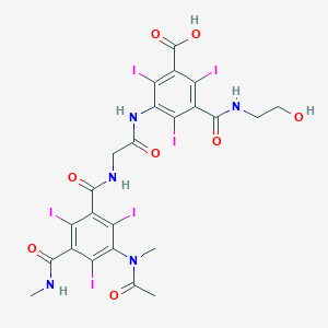 molecular formula C24H21I6N5O8 B129909 碘克沙酸 CAS No. 59017-64-0