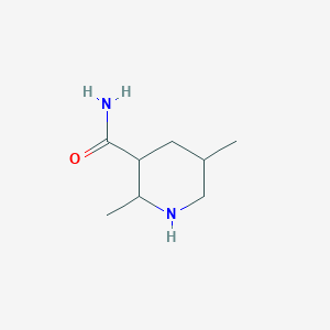 2,5-Dimethylpiperidine-3-carboxamide