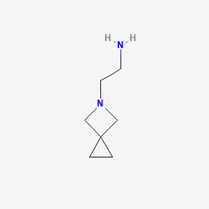 2-(5-Azaspiro[2.3]hexan-5-yl)ethan-1-amine