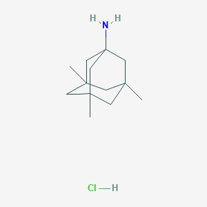 molecular formula C13H24ClN B129910 盐酸3,5,7-三甲基金刚烷-1-胺 CAS No. 15210-60-3
