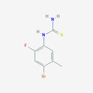 1-(4-Bromo-2-fluoro-5-methylphenyl)thiourea