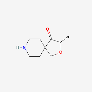 (S)-3-Methyl-2-oxa-8-azaspiro[4.5]decan-4-one