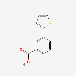 molecular formula C11H8O2S B1299106 3-(2-Thienyl)benzoesäure CAS No. 29886-63-3