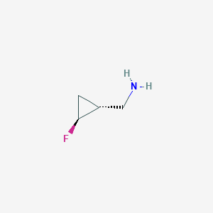 ((1R,2S)-2-Fluorocyclopropyl)methanamine