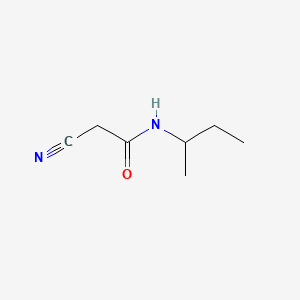 2-Cyano-N-(1-methylpropyl)acetamide