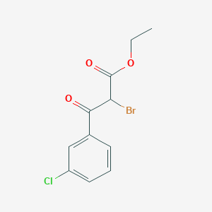 Ethyl 2-bromo-3-(3-chlorophenyl)-3-oxopropanoate