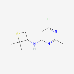 6-Chloro-N-(2,2-dimethylthietan-3-yl)-2-methylpyrimidin-4-amine