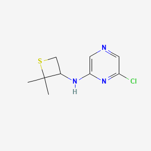 6-Chloro-N-(2,2-dimethylthietan-3-yl)pyrazin-2-amine