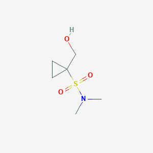 1-(Hydroxymethyl)-N,N-dimethylcyclopropane-1-sulfonamide