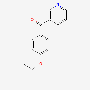 (4-Isopropoxyphenyl)(pyridin-3-yl)methanone