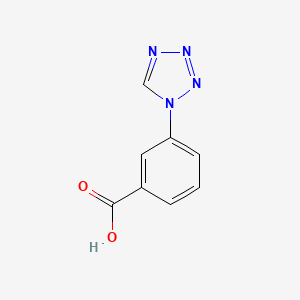 molecular formula C8H6N4O2 B1299130 3-(1H-四唑-1-基)苯甲酸 CAS No. 204196-80-5