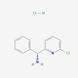 (R)-(6-Chloropyridin-2-yl)(phenyl)methanamine hydrochloride