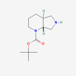 (4As,7ar)-tert-butyl octahydro-1h-pyrrolo[3,4-b]pyridine-1-carboxylate