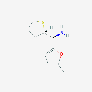 (S)-(5-Methylfuran-2-yl)((R)-tetrahydrothiophen-2-yl)methanamine