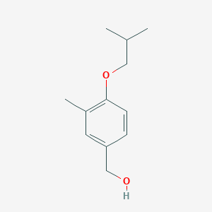 (4-Isobutoxy-3-methylphenyl)methanol