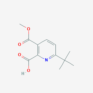 6-(tert-Butyl)-3-(methoxycarbonyl)picolinic acid