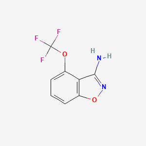 4-(Trifluoromethoxy)benzo[d]isoxazol-3-amine