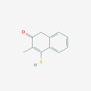 3-Hydroxy-2-methylnaphthalene-1(4H)-thione