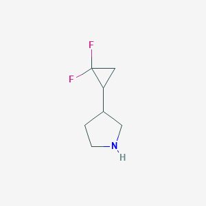 3-(2,2-Difluorocyclopropyl)pyrrolidine