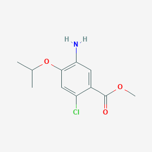 Methyl 5-amino-2-chloro-4-isopropoxybenzoate