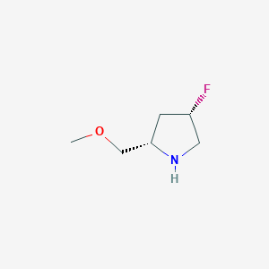 (2S,4S)-4-fluoro-2-(methoxymethyl)pyrrolidine