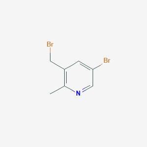 5-Bromo-3-(bromomethyl)-2-methylpyridine