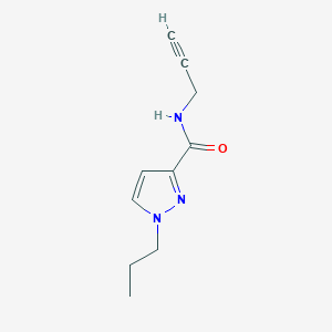 N-(Prop-2-yn-1-yl)-1-propyl-1H-pyrazole-3-carboxamide