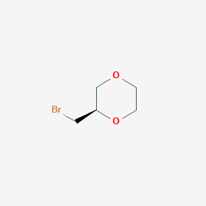 (2R)-2-(bromomethyl)-1,4-dioxane