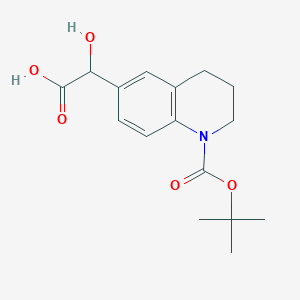 2-(1-(tert-Butoxycarbonyl)-1,2,3,4-tetrahydroquinolin-6-yl)-2-hydroxyacetic acid