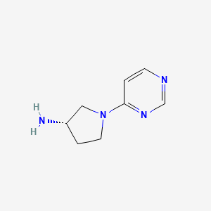 (S)-1-(Pyrimidin-4-yl)pyrrolidin-3-amine