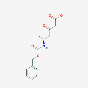 Methyl (R)-5-(((benzyloxy)carbonyl)amino)-3-oxohexanoate