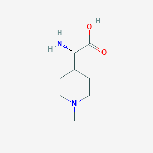 (S)-2-Amino-2-(1-methylpiperidin-4-yl)acetic acid