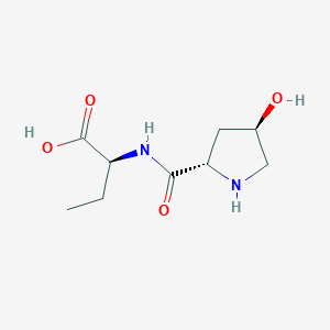 (S)-2-((2S,4R)-4-Hydroxypyrrolidine-2-carboxamido)butanoic acid