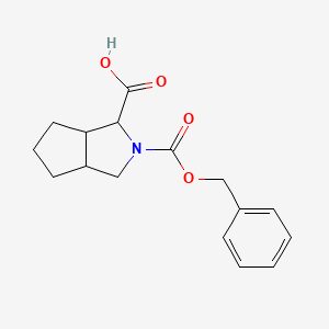 2-((Benzyloxy)carbonyl)octahydrocyclopenta[c]pyrrole-1-carboxylic acid