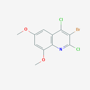 3-Bromo-2,4-dichloro-6,8-dimethoxyquinoline