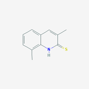 3,8-Dimethyl-quinoline-2-thiol