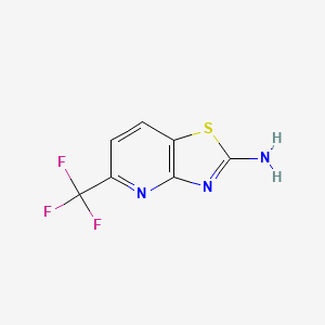 5-(Trifluoromethyl)thiazolo[4,5-b]pyridin-2-amine