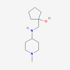 1-(((1-Methylpiperidin-4-yl)amino)methyl)cyclopentan-1-ol