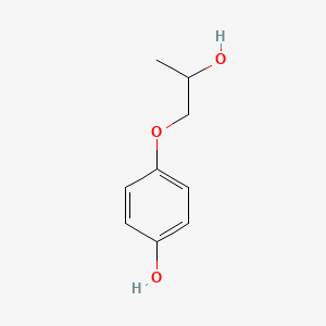 molecular formula C9H12O3 B12992107 4-(2-Hydroxypropoxy)phenol 