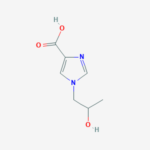 1-(2-Hydroxypropyl)-1H-imidazole-4-carboxylic acid