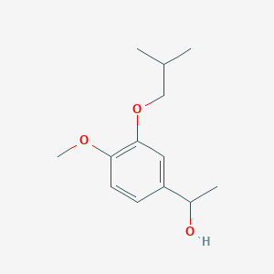 1-(3-Isobutoxy-4-methoxyphenyl)ethanol