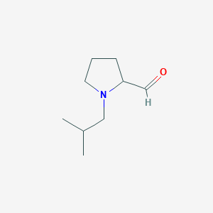 1-Isobutylpyrrolidine-2-carbaldehyde