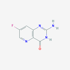 2-Amino-7-fluoropyrido[3,2-d]pyrimidin-4(3H)-one