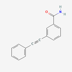 3-(Phenylethynyl)benzamide