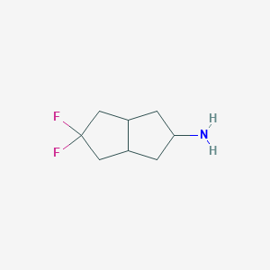 5,5-Difluorooctahydropentalen-2-amine