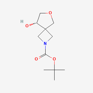 tert-Butyl (S)-8-hydroxy-6-oxa-2-azaspiro[3.4]octane-2-carboxylate